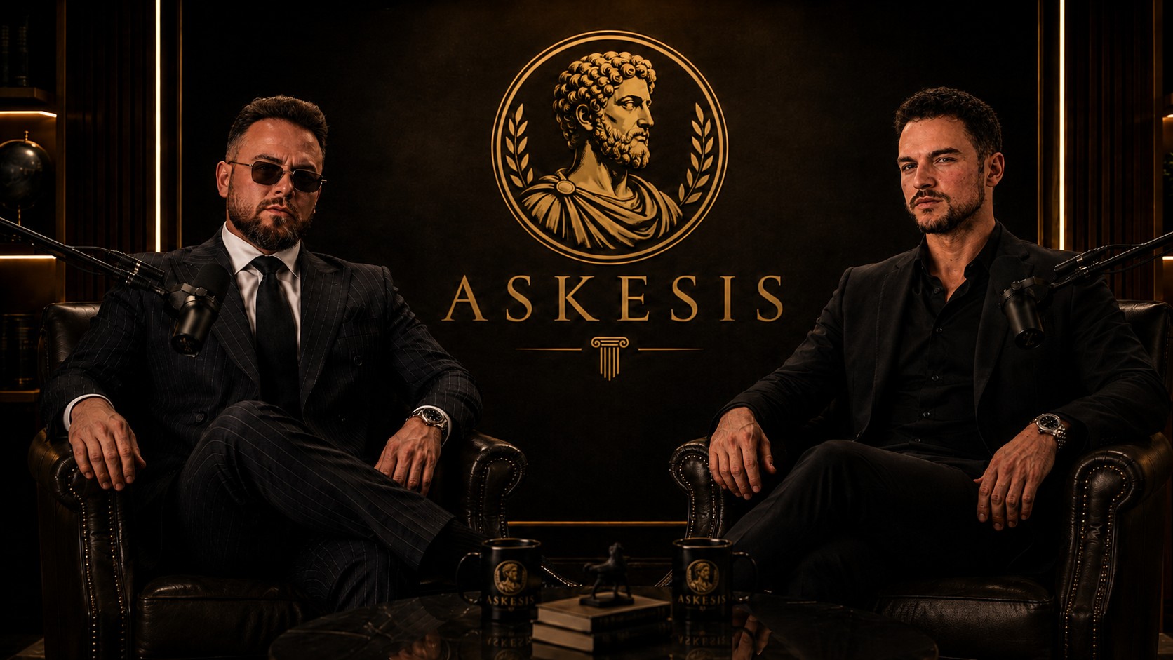 Manuel e Lorenzo, fondatori di Askesis